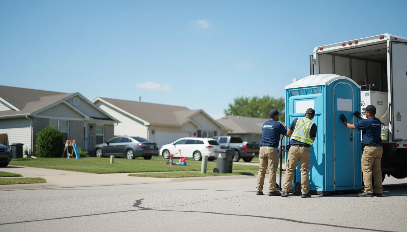 Standard Porta Potty Rentals in Goodrich, MI near me